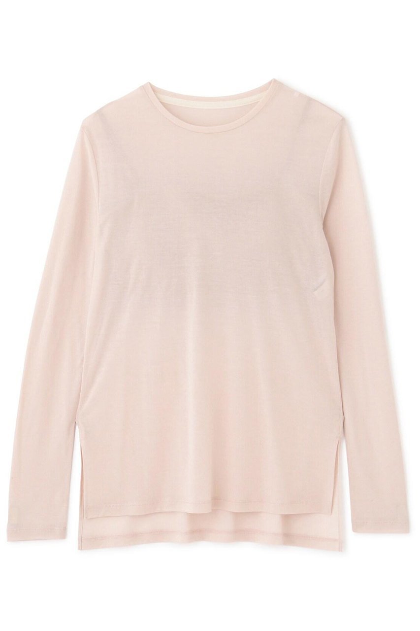 【アドーア/ADORE】のガーゼジャージーカットソー 人気、トレンドファッション・服の通販 founy(ファニー) 　ファッション　Fashion　レディースファッション　Fashion for Women　トップス・カットソー　Cut & Sew Tops　シャツ・ブラウス・オフィスカジュアル　Elegant Blouses & Button-Ups　ロングTシャツ・Tシャツ　Longline T-Shirts & Tees　カットソー・ベーシックTシャツ　Cut-and-Sewn Tops / Stretch Tees & Basics　スタンダード　Standard, Basic　スリーブ　Sleeve, Long Sleeve / Short Sleeve　ロング　Long, Long-Length　other-2|ID: prp329100004507863 ipo3291000000032891941