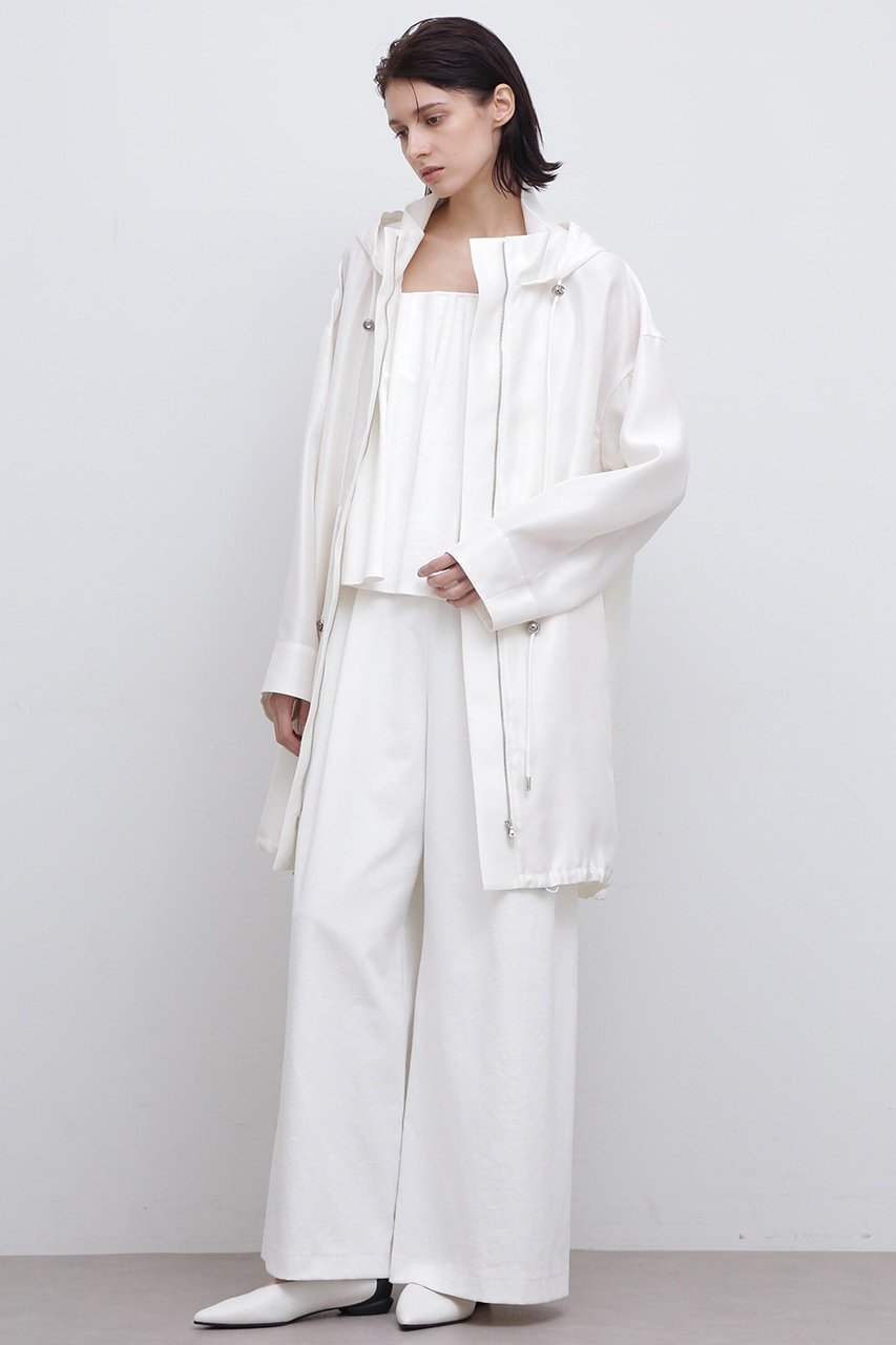 【アドーア/ADORE】のシルクダブルクロスコート 人気、トレンドファッション・服の通販 founy(ファニー) 　ファッション　Fashion　レディースファッション　Fashion for Women　アウター　Coat / Outerwear Collection　コート・ロングコート・ピーコート　Long Coats, Peacoats & More　シルク　Silk, 100% Silk　スタンダード　Standard, Basic　ミリタリー　Military, Army Style　メタル　Metal, Metal Parts　モダン　Modern, Contemporary　ロング　Long, Long-Length　エレガント 上品　Elegant　other-3|ID: prp329100004507864 ipo3291000000032940171