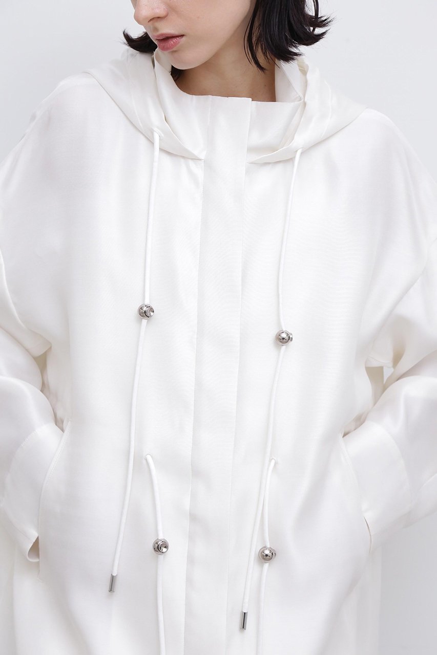 【アドーア/ADORE】のシルクダブルクロスコート 人気、トレンドファッション・服の通販 founy(ファニー) 　ファッション　Fashion　レディースファッション　Fashion for Women　アウター　Coat / Outerwear Collection　コート・ロングコート・ピーコート　Long Coats, Peacoats & More　シルク　Silk, 100% Silk　スタンダード　Standard, Basic　ミリタリー　Military, Army Style　メタル　Metal, Metal Parts　モダン　Modern, Contemporary　ロング　Long, Long-Length　エレガント 上品　Elegant　other-6|ID: prp329100004507864 ipo3291000000032940196