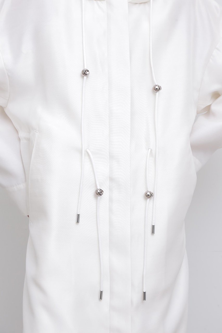 【アドーア/ADORE】のシルクダブルクロスコート 人気、トレンドファッション・服の通販 founy(ファニー) 　ファッション　Fashion　レディースファッション　Fashion for Women　アウター　Coat / Outerwear Collection　コート・ロングコート・ピーコート　Long Coats, Peacoats & More　シルク　Silk, 100% Silk　スタンダード　Standard, Basic　ミリタリー　Military, Army Style　メタル　Metal, Metal Parts　モダン　Modern, Contemporary　ロング　Long, Long-Length　エレガント 上品　Elegant　other-7|ID: prp329100004507864 ipo3291000000032940203