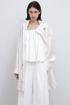 【アドーア/ADORE】のシルクダブルクロスコート ホワイト|ID: prp329100004507864 ipo3291000000035398671