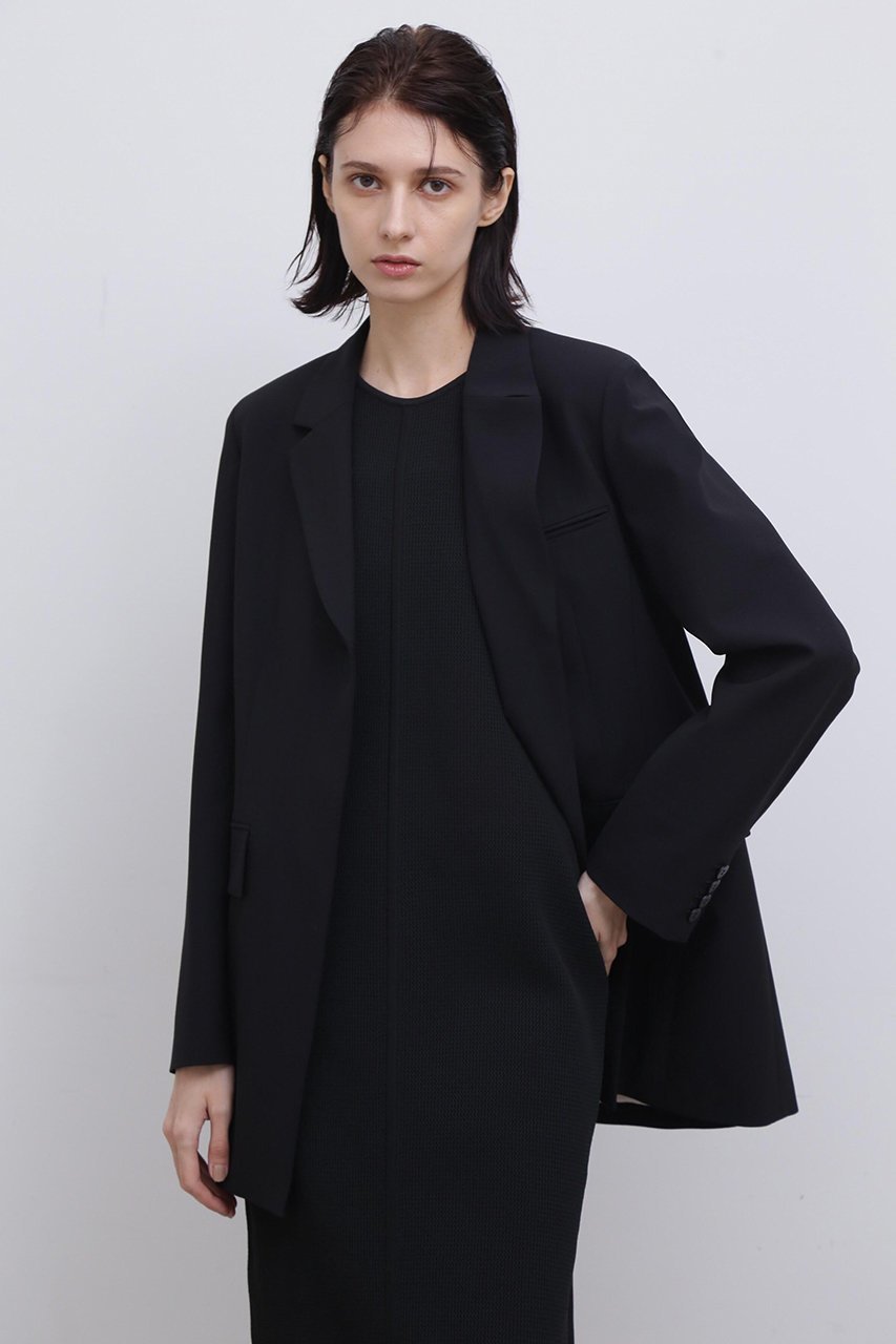 【アドーア/ADORE】のハイブリッド2WAYジャケット インテリア・キッズ・メンズ・レディースファッション・服の通販 founy(ファニー) 　ファッション　Fashion　レディースファッション　Fashion for Women　アウター　Coat / Outerwear Collection　レディースジャケット・軽アウター　Jackets　なめらか　Smooth, Silky Texture　オケージョン　Occasion Wear　シルク　Silk, 100% Silk　ジャケット　Jacket, Outerwear　スタンダード　Standard, Basic　スリット　Slit, Slit Detail　フォルム　Silhouette, Form　ブラック|ID: prp329100004507865 ipo3291000000032939147