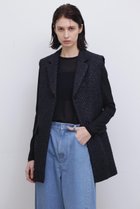 【アドーア/ADORE】のコーティングヤーンツィードジレ ブラック|ID: prp329100004507867 ipo3291000000032939291