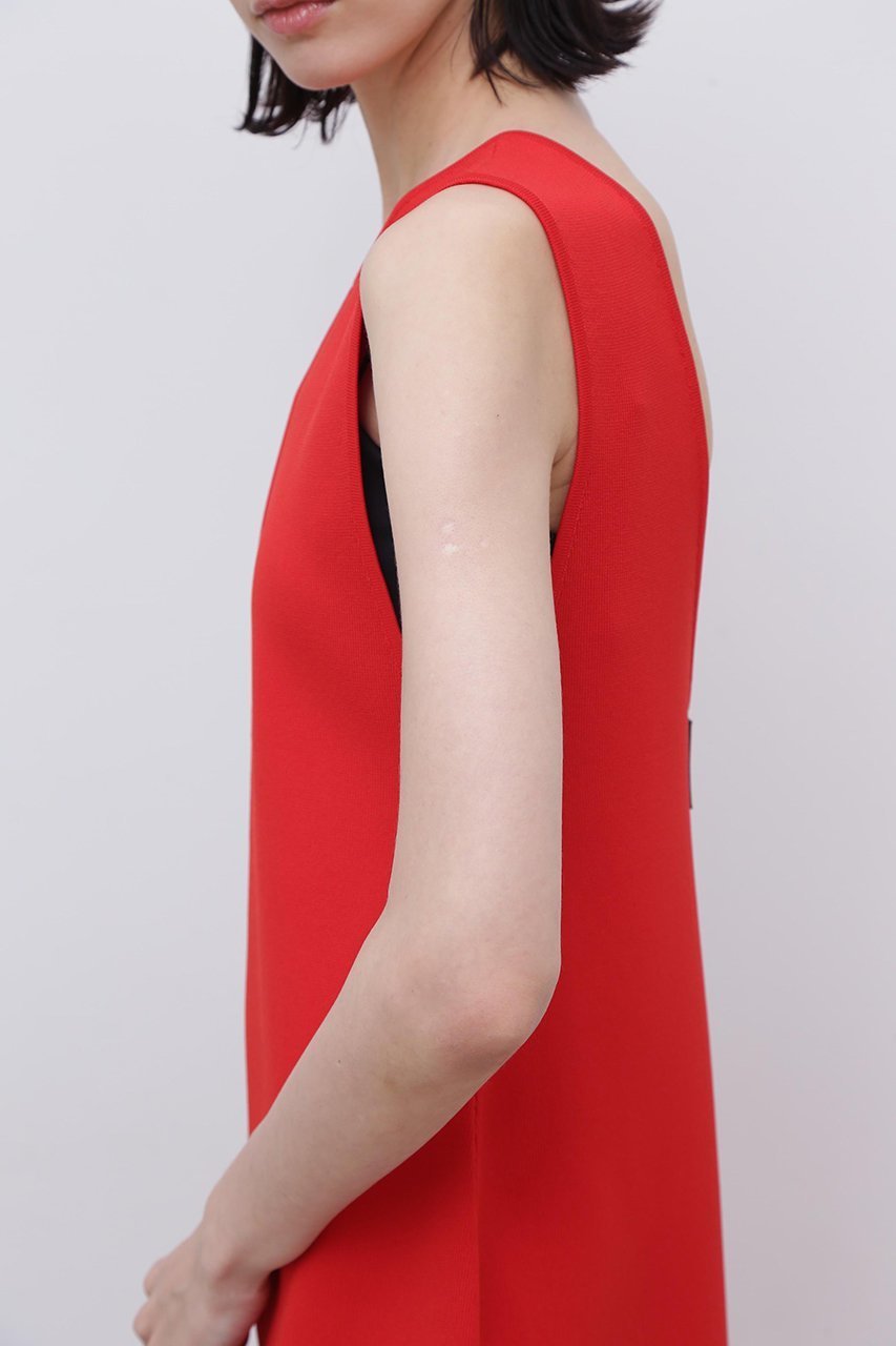 【アドーア/ADORE】のスポンディッシュストレッチニットワンピース 人気、トレンドファッション・服の通販 founy(ファニー) 　ファッション　Fashion　レディースファッション　Fashion for Women　ワンピース　Dresses　ニットワンピース　Knit Dresses　チュニック　Tunic Tops & Dresses　コンパクト　Compact, Small Size　スタンダード　Standard, Basic　チュニック　Tunic, Long Top　ドレス　Dress, One-Piece　パターン　Pattern, Design Print　パッチ　Patch, Appliqué　フィット　Fit, Slim Fit　ロング　Long, Long-Length　エレガント 上品　Elegant　other-7|ID: prp329100004507869 ipo3291000000032889154