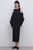 【アドーア/ADORE】のスポンディッシュストレッチニットワンピース 人気、トレンドファッション・服の通販 founy(ファニー) ファッション Fashion レディースファッション Fashion for Women ワンピース Dresses ニットワンピース Knit Dresses チュニック Tunic Tops & Dresses コンパクト Compact, Small Size スタンダード Standard, Basic チュニック Tunic, Long Top ドレス Dress, One-Piece パターン Pattern, Design Print パッチ Patch, Appliqué フィット Fit, Slim Fit ロング Long, Long-Length エレガント 上品 Elegant thumbnail ブラック|ID: prp329100004507869 ipo3291000000035398606