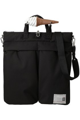 【メゾン ミハラヤスヒロ/Maison MIHARA YASUHIRO】 【UNISEX】SOFTSERVE HELMET バッグ人気、トレンドファッション・服の通販 founy(ファニー) ファッション Fashion レディースファッション Fashion for Women バッグ Bags ユニセックス Unisex, Genderless ポケット Pocket, Pocket Detail モチーフ Motif, Design Theme |ID:prp329100004507872