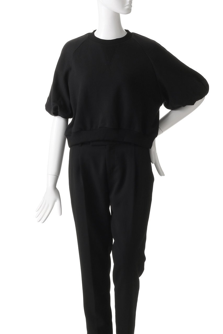 【マノフ/MANOF】のBALLOON SWEAT/スウェット 人気、トレンドファッション・服の通販 founy(ファニー) 　ファッション　Fashion　レディースファッション　Fashion for Women　トップス・カットソー　Cut & Sew Tops　シャツ・ブラウス・オフィスカジュアル　Elegant Blouses & Button-Ups　レディースパーカー・カジュアルフーディー　Casual Hoodies & Sweatshirts　ロングTシャツ・Tシャツ　Longline T-Shirts & Tees　スウェット・クルーネックトップス　Sweatshirts & Crewnecks / Relaxed Fit Sweat Tops　カットソー・ベーシックTシャツ　Cut-and-Sewn Tops / Stretch Tees & Basics　コンパクト　Compact, Small Size　シンプル　Simple, Minimal　スウェット / スエット　Sweatshirt, Sweatwear　スリーブ　Sleeve, Long Sleeve / Short Sleeve　バルーン　Balloon, Balloon Silhouette　ロング　Long, Long-Length　other-2|ID: prp329100004507874 ipo3291000000032844706
