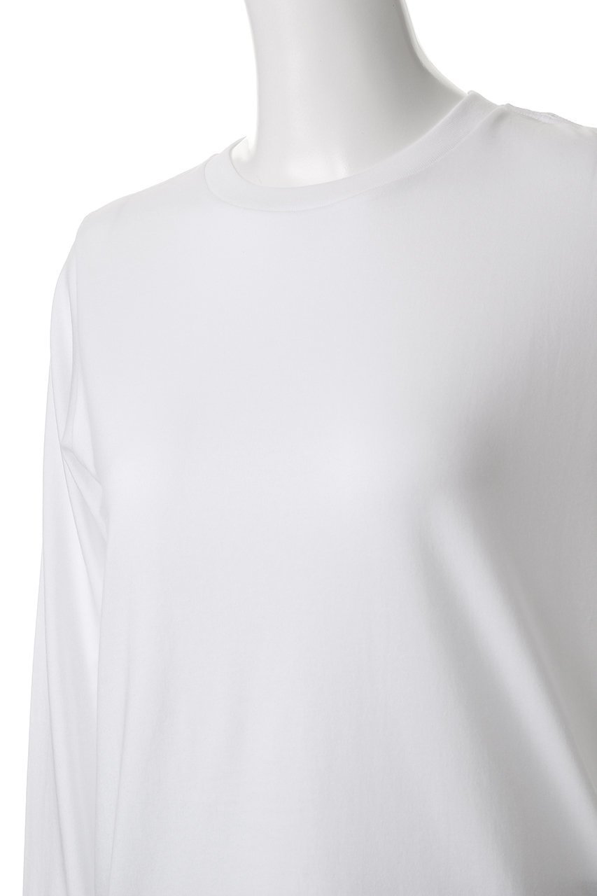 【バトナー/BATONER】のROYAL オーガニックコットンロングTシャツ 人気、トレンドファッション・服の通販 founy(ファニー) 　ファッション　Fashion　レディースファッション　Fashion for Women　トップス・カットソー　Cut & Sew Tops　シャツ・ブラウス・オフィスカジュアル　Elegant Blouses & Button-Ups　ロングTシャツ・Tシャツ　Longline T-Shirts & Tees　カットソー・ベーシックTシャツ　Cut-and-Sewn Tops / Stretch Tees & Basics　スリーブ　Sleeve, Long Sleeve / Short Sleeve　ロング　Long, Long-Length　定番　Standard, Basic Item　無地　Plain, Solid Color　other-5|ID: prp329100004507881 ipo3291000000032844757
