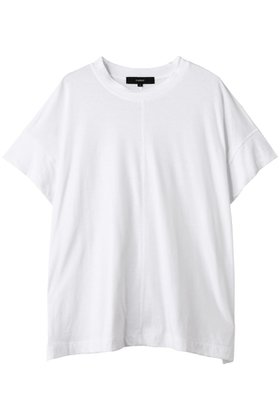 【フローレント/FLORENT】 コットン天竺 ショートスリーブ カットソー人気、トレンドファッション・服の通販 founy(ファニー) ファッション Fashion レディースファッション Fashion for Women トップス・カットソー Cut & Sew Tops シャツ・ブラウス・オフィスカジュアル Elegant Blouses & Button-Ups ロングTシャツ・Tシャツ Longline T-Shirts & Tees カットソー・ベーシックTシャツ Cut-and-Sewn Tops / Stretch Tees & Basics カットソー Cut and Sewn Top ショート Short, Short Length シンプル Simple, Minimal スリーブ Sleeve, Long Sleeve / Short Sleeve デニム Denim, Jeans Material ビッグ Big, Oversized フェミニン Feminine, Girly |ID:prp329100004507882
