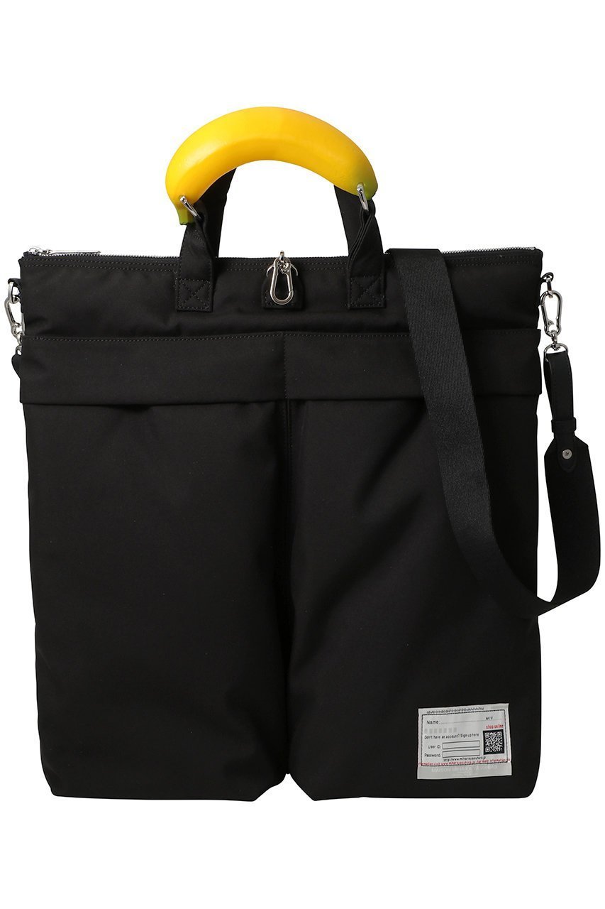 【メゾン ミハラヤスヒロ/Maison MIHARA YASUHIRO】の【UNISEX】BANANA HELMETバッグ 人気、トレンドファッション・服の通販 founy(ファニー) 　ファッション　Fashion　レディースファッション　Ladies' Fashion Online　バッグ　Bag　ユニセックス　Unisex　ポケット　Pocket　モチーフ　Motif　人気　Popularity　 other-1|ID: prp329100004507899 ipo3291000000031820384