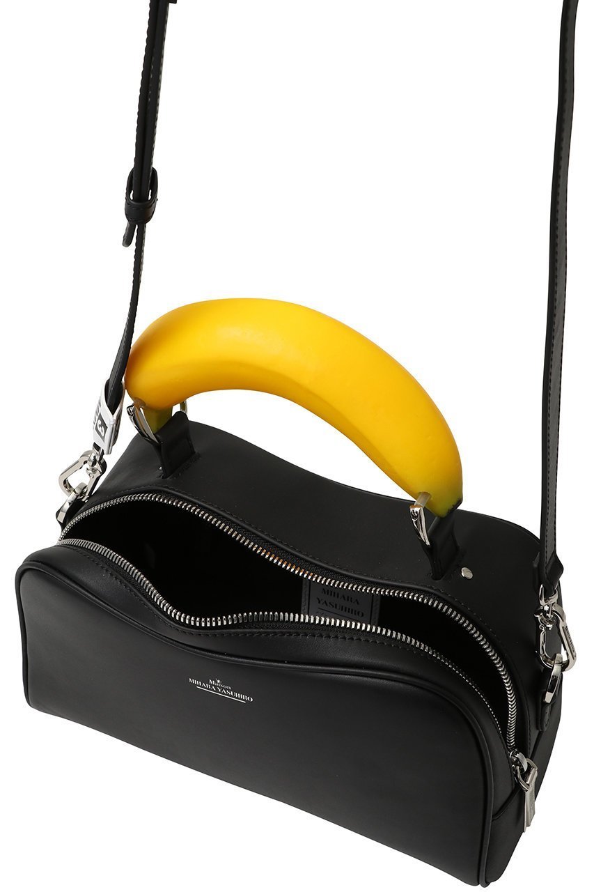 【メゾン ミハラヤスヒロ/Maison MIHARA YASUHIRO】の【UNISEX】BANANA ボストンバッグ 人気、トレンドファッション・服の通販 founy(ファニー) 　ファッション　Fashion　レディースファッション　Fashion for Women　バッグ　Bags　ユニセックス　Unisex, Genderless　なめらか　Smooth, Silky Texture　アクセサリー　Fashion Accessories　ボストンバッグ　Boston Bag, Retro Bag　ポーチ　Pouch, Small Case　モチーフ　Motif, Design Theme　人気　Popular, Best Seller　財布　Wallet, Purse　other-5|ID: prp329100004507900 ipo3291000000032778907