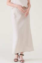 【マルティニーク/martinique】のウォッシュリネンスカート(セットアップ可) キナリ|ID: prp329100004507910 ipo3291000000035968932