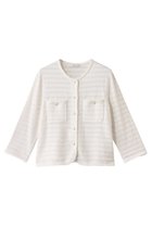 【アナイ/ANAYI】のペーパーシャギーポケットカーディガン ホワイト|ID: prp329100004507912 ipo3291000000036797886