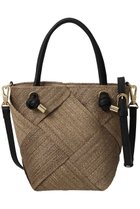 【アルアバイル/allureville】の【VIOLAd ORO】アバカメッシュバッグ ブラウン|ID: prp329100004507914 ipo3291000000035103195