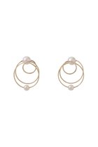 【ナチュラリジュエリ/NATURALI JEWELRY】のスピンサークルピアス パール|ID: prp329100004507917 ipo3291000000031820632