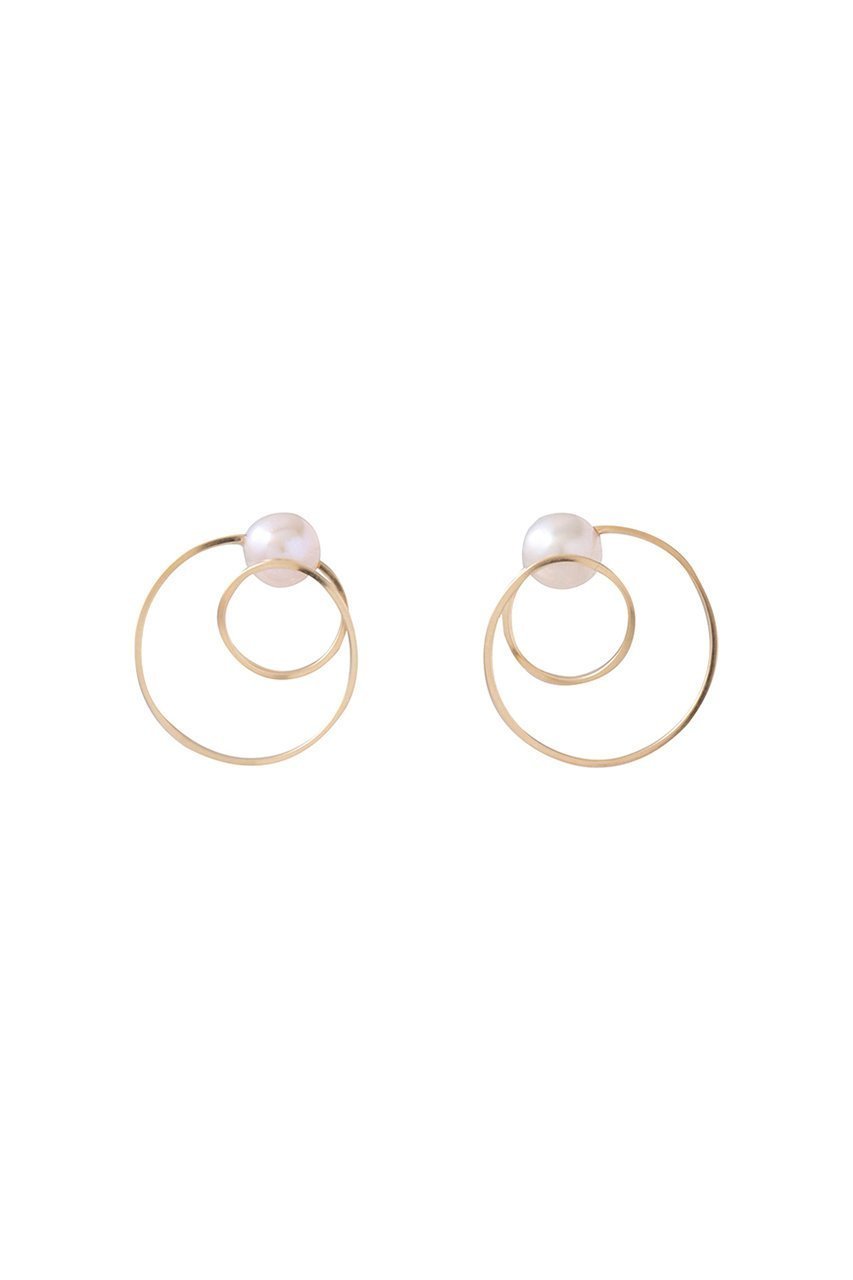【ナチュラリジュエリ/NATURALI JEWELRY】のスピンサークルピアス 人気、トレンドファッション・服の通販 founy(ファニー) 　ファッション　Fashion　レディースファッション　WOMEN　ジュエリー　Jewelry　リング　Rings　イヤリング　Earrings　イヤリング　Earrings　サークル　Circle　パール　Pearl　モチーフ　Motif　other-5|ID: prp329100004507917 ipo3291000000031820637
