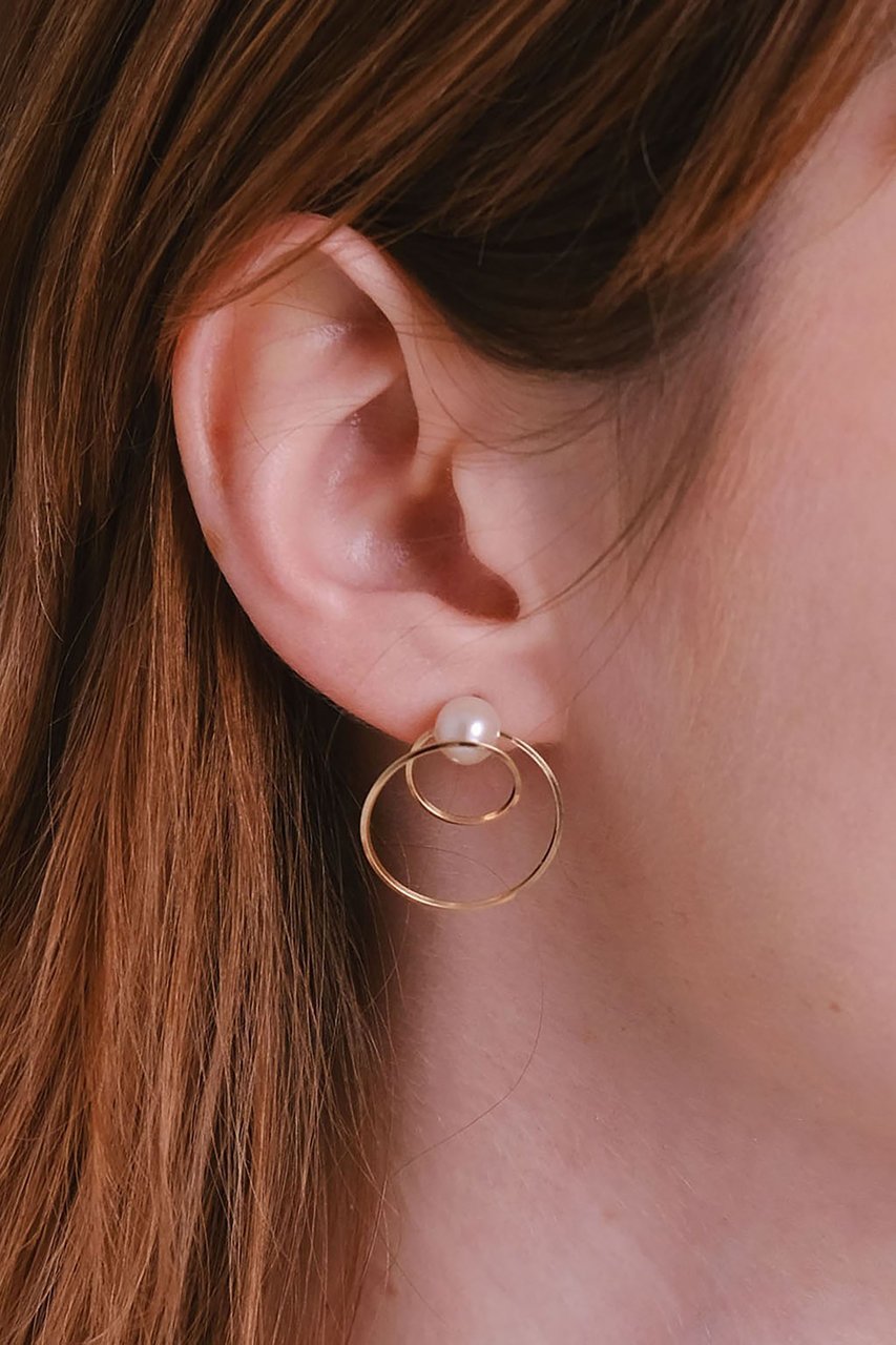 【ナチュラリジュエリ/NATURALI JEWELRY】のスピンサークルピアス 人気、トレンドファッション・服の通販 founy(ファニー) 　ファッション　Fashion　レディースファッション　WOMEN　ジュエリー　Jewelry　リング　Rings　イヤリング　Earrings　イヤリング　Earrings　サークル　Circle　パール　Pearl　モチーフ　Motif　other-7|ID: prp329100004507917 ipo3291000000031820639