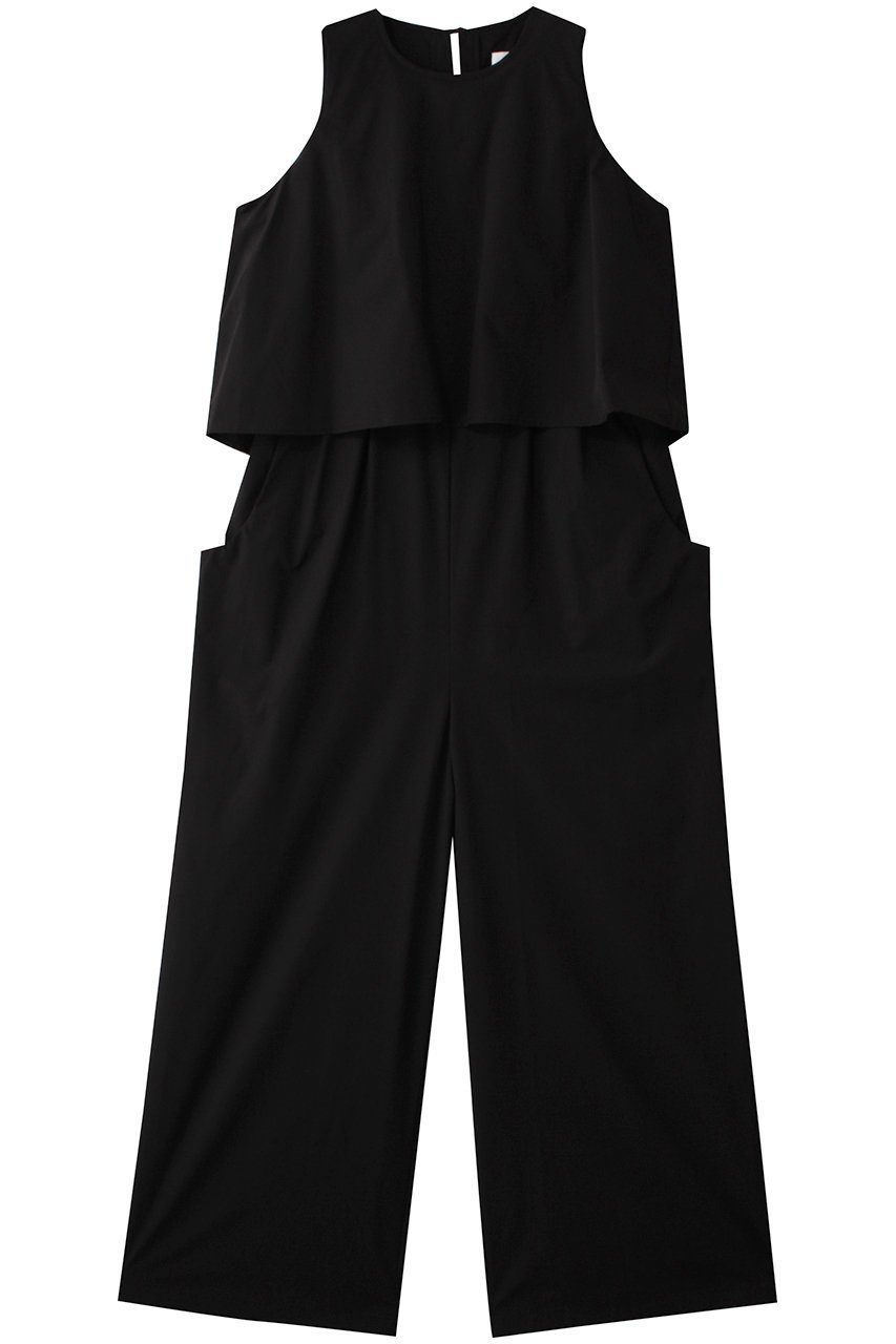 【ウィムガゼット/Whim Gazette】の【THE PAUSE】タフタコンビネゾン インテリア・キッズ・メンズ・レディースファッション・服の通販 founy(ファニー) 　ファッション　Fashion　レディースファッション　Fashion for Women　パンツ　Pants & Trousers　クロップド　Cropped, Short Length　コンビネゾン　Jumpsuit, All-in-One　セットアップ　Set-Up, Coordinated Outfit　パーティ　Party, Party Style　ブラック|ID: prp329100004507920 ipo3291000000035372953