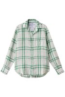 【フランク&アイリーン/Frank&Eileen】のEILEEN イタリアンリネン グリーンチェックシャツ 人気、トレンドファッション・服の通販 founy(ファニー) ファッション Fashion レディースファッション WOMEN トップス・カットソー Tops/Tshirt シャツ/ブラウス Shirts/Blouses スリーブ Sleeve チェック Check リネン Linen ロング Long 夏 Summer NEW・新作・新着・新入荷 New Arrivals |ID:prp329100004507926