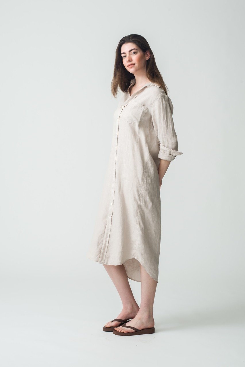 【フランク&アイリーン/Frank&Eileen】のRORY ウォッシュドリネン ロングシャツ 人気、トレンドファッション・服の通販 founy(ファニー) 　ファッション　Fashion　レディースファッション　Fashion for Women　トップス・カットソー　Cut & Sew Tops　シャツ・ブラウス・オフィスカジュアル　Elegant Blouses & Button-Ups　おすすめ　Recommended / Our Picks　スリーブ　Sleeve, Long Sleeve / Short Sleeve　リネン　Linen, Linen Fabric　ロング　Long, Long-Length　羽織　Haori, Light Jacket　other-6|ID: prp329100004507927 ipo3291000000035473816