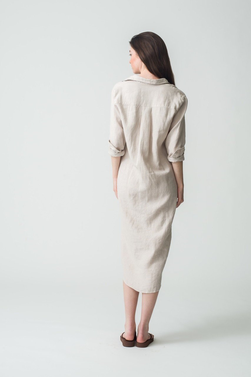 【フランク&アイリーン/Frank&Eileen】のRORY ウォッシュドリネン ロングシャツ 人気、トレンドファッション・服の通販 founy(ファニー) 　ファッション　Fashion　レディースファッション　Fashion for Women　トップス・カットソー　Cut & Sew Tops　シャツ・ブラウス・オフィスカジュアル　Elegant Blouses & Button-Ups　おすすめ　Recommended / Our Picks　スリーブ　Sleeve, Long Sleeve / Short Sleeve　リネン　Linen, Linen Fabric　ロング　Long, Long-Length　羽織　Haori, Light Jacket　other-7|ID: prp329100004507927 ipo3291000000035473817