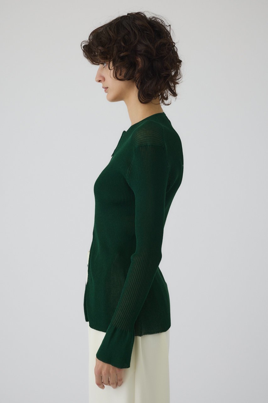 【リムアーク/RIM.ARK】のW zip open rib CD/カーディガン 人気、トレンドファッション・服の通販 founy(ファニー) 　ファッション　Fashion　レディースファッション　Fashion for Women　トップス・カットソー　Cut & Sew Tops　ニット　Knit Tops & Sweaters　カーディガン・羽織り　Layered Style Cardigans　おすすめ　Recommended / Our Picks　カーディガン　Cardigan, Knitwear　羽織　Haori, Light Jacket　other-3|ID: prp329100004507932 ipo3291000000035688618