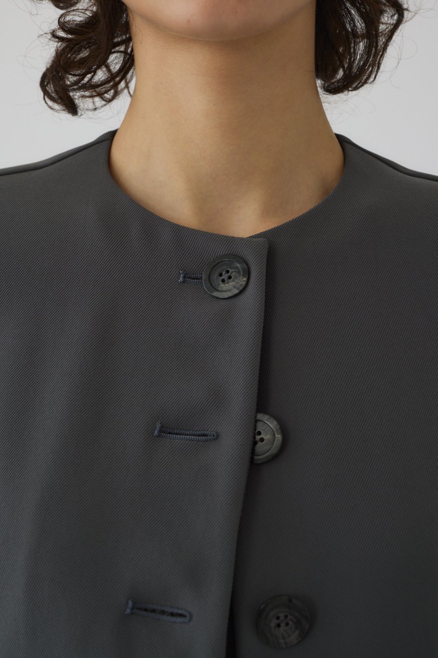 【リムアーク/RIM.ARK】のDouble face box-shaped JK/ハーフスリーブジャケット 人気、トレンドファッション・服の通販 founy(ファニー) ファッション Fashion レディースファッション Fashion for Women アウター Coat / Outerwear Collection レディースジャケット・軽アウター Jackets ジャケット Jacket, Outerwear セットアップ Set-Up, Coordinated Outfit ロング Long, Long-Length 半袖 Short Sleeve, Half Sleeve other-8|ID: prp329100004507933 ipo3291000000036515796