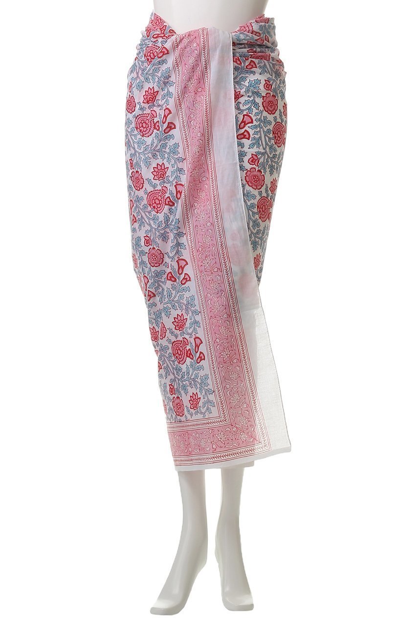 【エスゼット ブロックプリント/SZ Blockprints】のSARONG SIMI コットン巻きスカート 人気、トレンドファッション・服の通販 founy(ファニー) 　ファッション　Fashion　レディースファッション　Fashion for Women　スカート　Skirts　フラワー　Flower, Floral　プリント　Print, Printed Pattern　マキシ　Maxi, Full Length　リゾート　Resort, Vacation Style　夏　Summer　春　Spring　S/S・春夏　SS, Spring/Summer, Warm Season　other-7|ID: prp329100004507938 ipo3291000000035936214