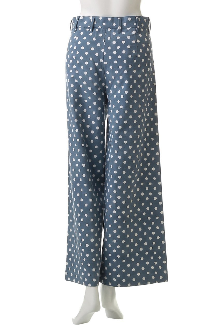 【エスゼット ブロックプリント/SZ Blockprints】のDISCO PANTS POLKA DOT ワイドパンツ 人気、トレンドファッション・服の通販 founy(ファニー) 　ファッション　Fashion　レディースファッション　Fashion for Women　パンツ　Pants & Trousers　シアー　Sheer, See-Through　ドット　Polka Dot, Dot Pattern　フォルム　Silhouette, Form　ワイド　Wide, Wide Fit　再入荷　Restock / Back in Stock　軽量　Lightweight, Ultra Light　other-4|ID: prp329100004507946 ipo3291000000032731587
