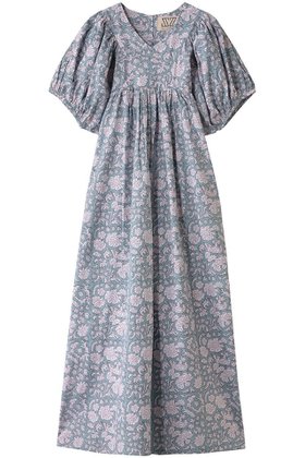 【エスゼット ブロックプリント/SZ Blockprints】の【日本限定】SAI DRESS NILA ショートスリーブワンピース 人気、トレンドファッション・服の通販 founy(ファニー) ファッション Fashion レディースファッション Fashion for Women ワンピース Dresses フォーマル・パーティードレス・結婚式用ドレス Elegant & Casual Dresses チュニック Tunic Tops & Dresses インド Indian Textile オリエンタル Oriental Pattern チュニック Tunic, Long Top フラワー Flower, Floral ブロック Block, Solid Block Pattern プリント Print, Printed Pattern リゾート Resort, Vacation Style エレガント 上品 Elegant |ID:prp329100004507948