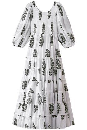【エスゼット ブロックプリント/SZ Blockprints】のALICE DRESS ANEEZA ティアードワンピース 人気、トレンドファッション・服の通販 founy(ファニー) ファッション Fashion レディースファッション Fashion for Women ワンピース Dresses フォーマル・パーティードレス・結婚式用ドレス Elegant & Casual Dresses チュニック Tunic Tops & Dresses スリーブ Sleeve, Long Sleeve / Short Sleeve チュニック Tunic, Long Top ティアードワンピース Tiered Dress, Flared Dress 今季 This Season, Current Season |ID:prp329100004507953