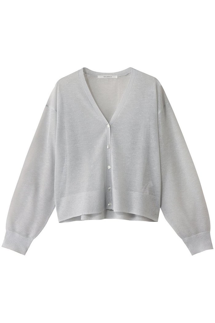 【ミディウミソリッド/MIDIUMISOLID】のsheer v/neck short CD.S カーディガン インテリア・キッズ・メンズ・レディースファッション・服の通販 founy(ファニー) https://founy.com/ ファッション Fashion レディースファッション Fashion for Women トップス・カットソー Cut & Sew Tops ニット Knit Tops & Sweaters カーディガン・羽織り Layered Style Cardigans カーディガン Cardigan, Knitwear シンプル Simple, Minimal リネン Linen, Linen Fabric 夏 Summer |ID: prp329100004507957 ipo3291000000034336655