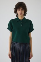 【リムアーク/RIM.ARK】のStylish polo knit/ニット グリーン|ID:prp329100004507959