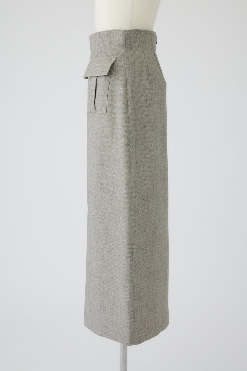 【リムアーク/RIM.ARK】のTweed high waist cargo SK/スカート 人気、トレンドファッション・服の通販 founy(ファニー) 　ファッション　Fashion　レディースファッション　Fashion for Women　スカート　Skirts　ロングスカート　Long Skirts / Maxi & Midi Skirts　おすすめ　Recommended / Our Picks　サマー　Summer, Summer Style　セットアップ　Set-Up, Coordinated Outfit　ツイード　Twill, Twill Weave　バランス　Balance, Style Balance　ミックス　Mix, Mixed Style　ロング　Long, Long-Length　other-6|ID: prp329100004507965 ipo3291000000035559658