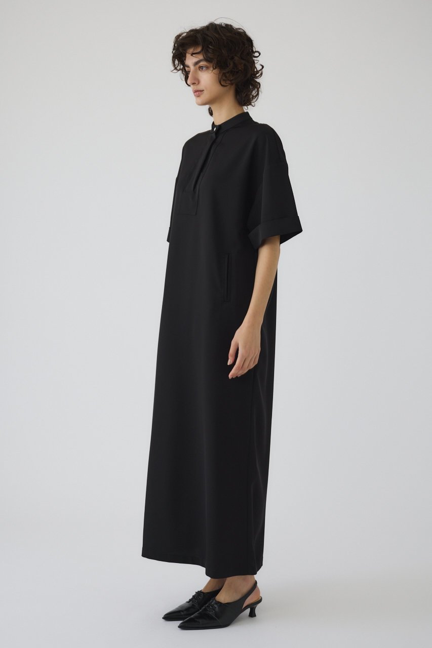 【リムアーク/RIM.ARK】のStand collar mode OP/ワンピース 人気、トレンドファッション・服の通販 founy(ファニー) 　ファッション　Fashion　レディースファッション　Fashion for Women　ワンピース　Dresses　チュニック　Tunic Tops & Dresses　シルバー　Silver, Metallic Silver　チュニック　Tunic, Long Top　リュクス　Luxury, Elegant, High-End, Chic　ロング　Long, Long-Length　エレガント 上品　Elegant　other-2|ID: prp329100004507966 ipo3291000000035752670