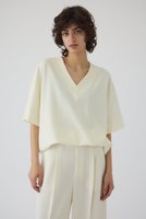 【リムアーク/RIM.ARK】のMannish v-neck tops/トップス 人気、トレンドファッション・服の通販 founy(ファニー) ファッション Fashion レディースファッション Fashion for Women トップス・カットソー Cut & Sew Tops シャツ・ブラウス・オフィスカジュアル Elegant Blouses & Button-Ups Vネックトップス V-Neck Tops / V-Cut Neckline Shirts おすすめ Recommended / Our Picks ショート Short, Short Length ジョーゼット Georgette, Semi-Sheer Fabric スリーブ Sleeve, Long Sleeve / Short Sleeve セットアップ Set-Up, Coordinated Outfit トラベル Travel, Travel Gear ベスト Vest, Waistcoat マニッシュ Mannish, Boyish |ID:prp329100004507971