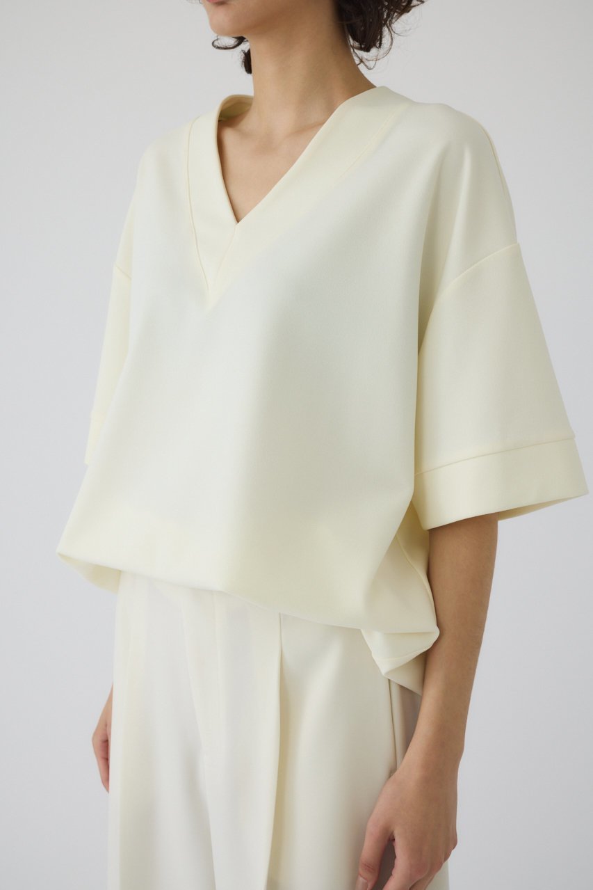 【リムアーク/RIM.ARK】のMannish v-neck tops/トップス 人気、トレンドファッション・服の通販 founy(ファニー) 　ファッション　Fashion　レディースファッション　Fashion for Women　トップス・カットソー　Cut & Sew Tops　シャツ・ブラウス・オフィスカジュアル　Elegant Blouses & Button-Ups　Vネックトップス　V-Neck Tops / V-Cut Neckline Shirts　おすすめ　Recommended / Our Picks　ショート　Short, Short Length　ジョーゼット　Georgette, Semi-Sheer Fabric　スリーブ　Sleeve, Long Sleeve / Short Sleeve　セットアップ　Set-Up, Coordinated Outfit　トラベル　Travel, Travel Gear　ベスト　Vest, Waistcoat　マニッシュ　Mannish, Boyish　other-3|ID: prp329100004507971 ipo3291000000036552481