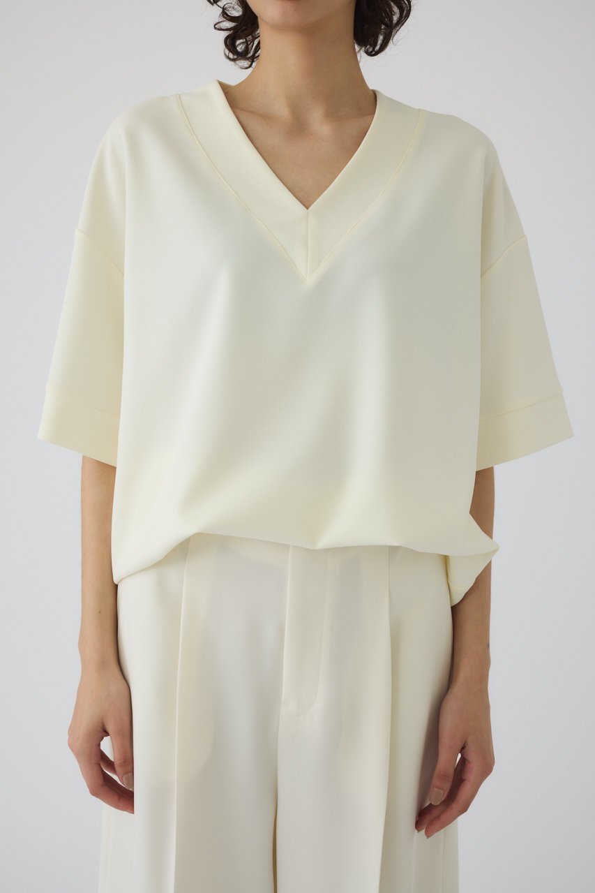 【リムアーク/RIM.ARK】のMannish v-neck tops/トップス 人気、トレンドファッション・服の通販 founy(ファニー) 　ファッション　Fashion　レディースファッション　Fashion for Women　トップス・カットソー　Cut & Sew Tops　シャツ・ブラウス・オフィスカジュアル　Elegant Blouses & Button-Ups　Vネックトップス　V-Neck Tops / V-Cut Neckline Shirts　おすすめ　Recommended / Our Picks　ショート　Short, Short Length　ジョーゼット　Georgette, Semi-Sheer Fabric　スリーブ　Sleeve, Long Sleeve / Short Sleeve　セットアップ　Set-Up, Coordinated Outfit　トラベル　Travel, Travel Gear　ベスト　Vest, Waistcoat　マニッシュ　Mannish, Boyish　other-7|ID: prp329100004507971 ipo3291000000036552485