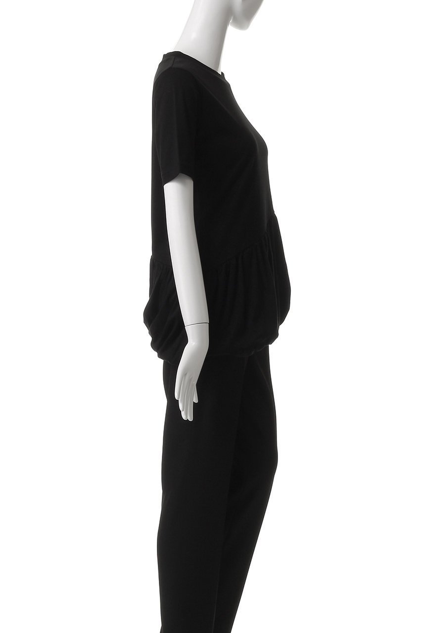 【ミラ ショーン バイ チカ キサダ/mila schon by chika kisada】のバルーン ショートスリーブ カットソー 人気、トレンドファッション・服の通販 founy(ファニー) 　ファッション　Fashion　レディースファッション　Fashion for Women　トップス・カットソー　Cut & Sew Tops　シャツ・ブラウス・オフィスカジュアル　Elegant Blouses & Button-Ups　ロングTシャツ・Tシャツ　Longline T-Shirts & Tees　カットソー・ベーシックTシャツ　Cut-and-Sewn Tops / Stretch Tees & Basics　なめらか　Smooth, Silky Texture　イタリア　Italy　カットソー　Cut and Sewn Top　ショート　Short, Short Length　スリーブ　Sleeve, Long Sleeve / Short Sleeve　バルーン　Balloon, Balloon Silhouette　other-3|ID: prp329100004507976 ipo3291000000032844524