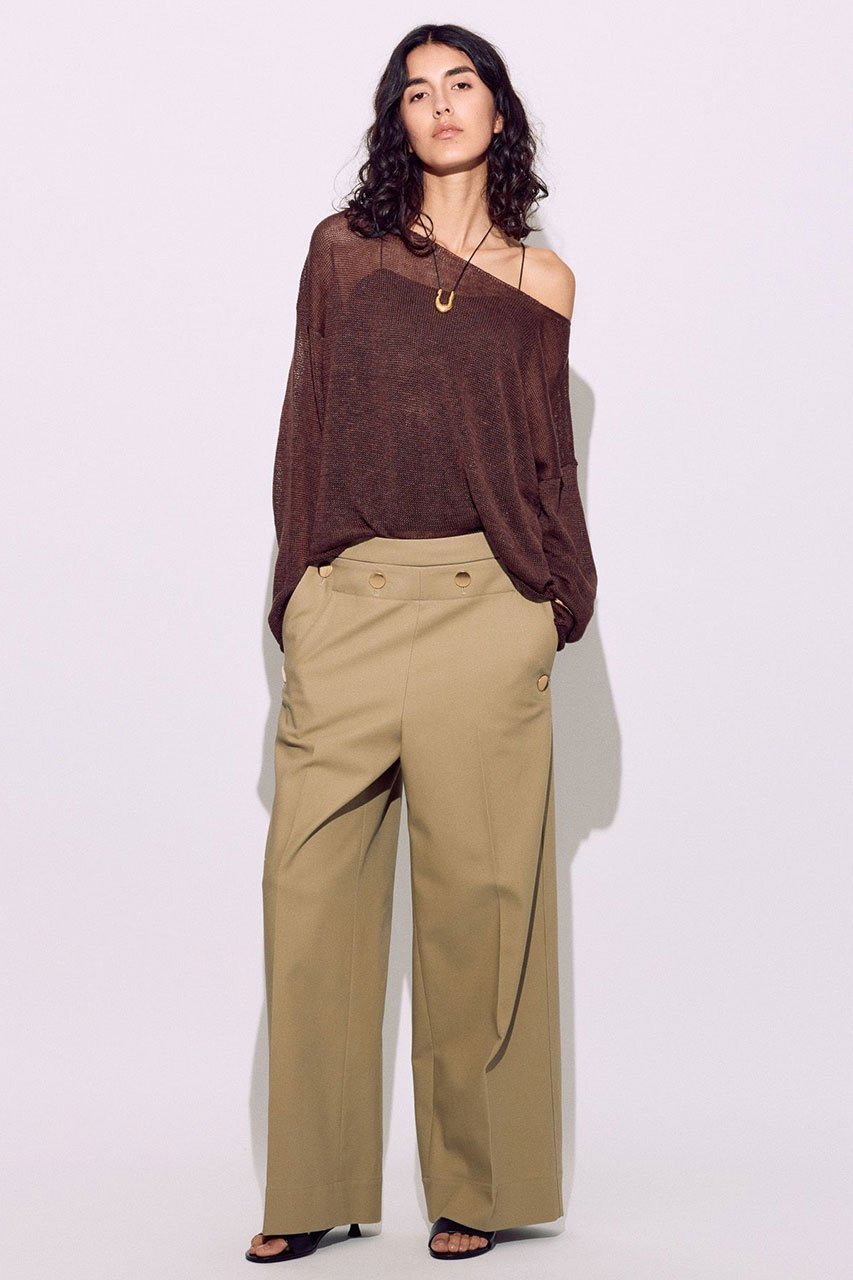【ブリル/BRILL】のツイルマリンパンツ 人気、トレンドファッション・服の通販 founy(ファニー) 　ファッション　Fashion　レディースファッション　Fashion for Women　パンツ　Pants & Trousers　コンパクト　Compact, Small Size　ストレート　Straight, Straight Cut　ツイル　Twist, Twisted Detail　モダン　Modern, Contemporary　エレガント 上品　Elegant　other-8|ID: prp329100004507989 ipo3291000000032745644