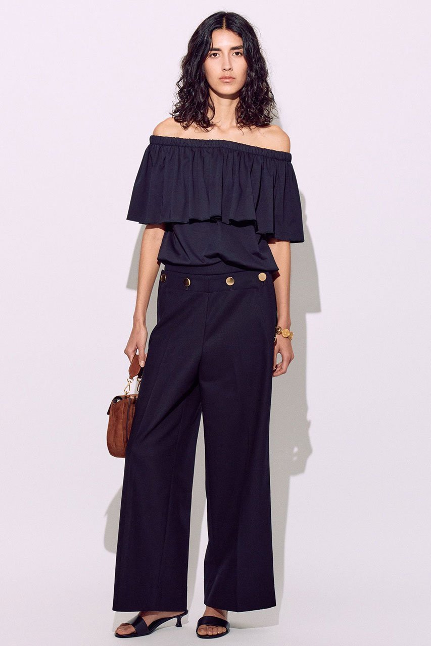 【ブリル/BRILL】のツイルマリンパンツ 人気、トレンドファッション・服の通販 founy(ファニー) 　ファッション　Fashion　レディースファッション　Fashion for Women　パンツ　Pants & Trousers　コンパクト　Compact, Small Size　ストレート　Straight, Straight Cut　ツイル　Twist, Twisted Detail　モダン　Modern, Contemporary　エレガント 上品　Elegant　other-8|ID: prp329100004507989 ipo3291000000033663736