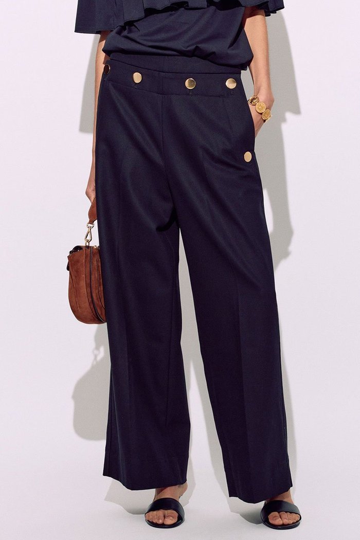 【ブリル/BRILL】のツイルマリンパンツ インテリア・キッズ・メンズ・レディースファッション・服の通販 founy(ファニー) https://founy.com/ ファッション Fashion レディースファッション Fashion for Women パンツ Pants & Trousers コンパクト Compact, Small Size ストレート Straight, Straight Cut ツイル Twist, Twisted Detail モダン Modern, Contemporary エレガント 上品 Elegant |ID: prp329100004507989 ipo3291000000035357419