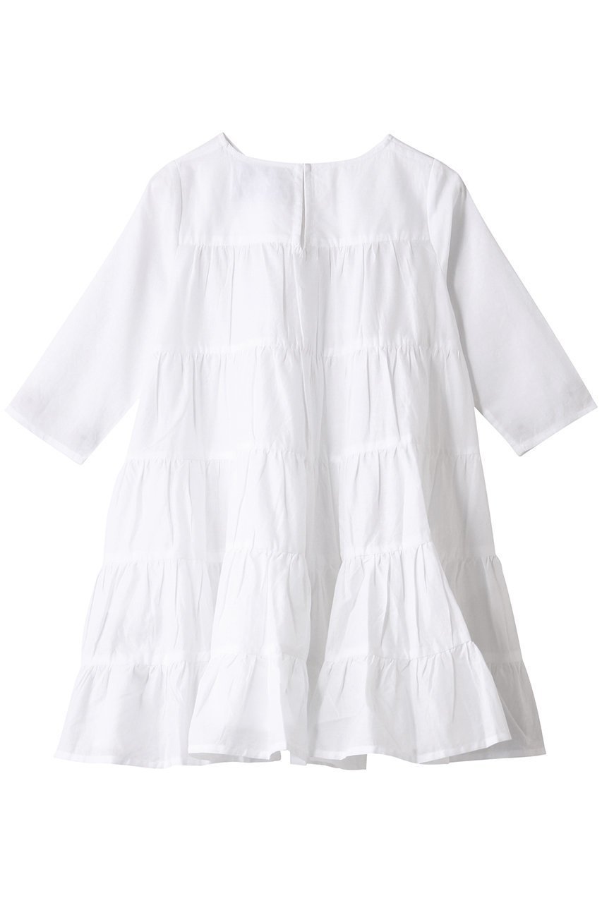 【マーレット/Merlette / KIDS】の【KIDS】SOLIMAN ENFANT ティアードドレス ホワイト 140 人気、トレンドファッション・服の通販 founy(ファニー) ファッション Fashion キッズファッション Fashion for Kids ワンピース Dresses 定番 Standard, Basic Item other-2|ID: prp329100004508038 ipo3291000000036143197