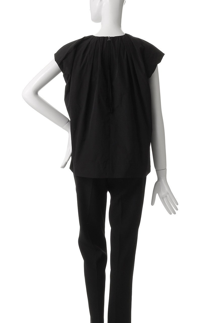 【エブール/ebure】のナチュラルドライタフタ バルーンブラウス 人気、トレンドファッション・服の通販 founy(ファニー) 　ファッション　Fashion　レディースファッション　Fashion for Women　トップス・カットソー　Cut & Sew Tops　シャツ・ブラウス・オフィスカジュアル　Elegant Blouses & Button-Ups　おすすめ　Recommended / Our Picks　ギャザー　Gathered, Ruffled　ショート　Short, Short Length　スリーブ　Sleeve, Long Sleeve / Short Sleeve　タフタ　Taffeta, Structured Fabric　デニム　Denim, Jeans Material　バルーン　Balloon, Balloon Silhouette　マニッシュ　Mannish, Boyish　other-4|ID: prp329100004509120 ipo3291000000032788907