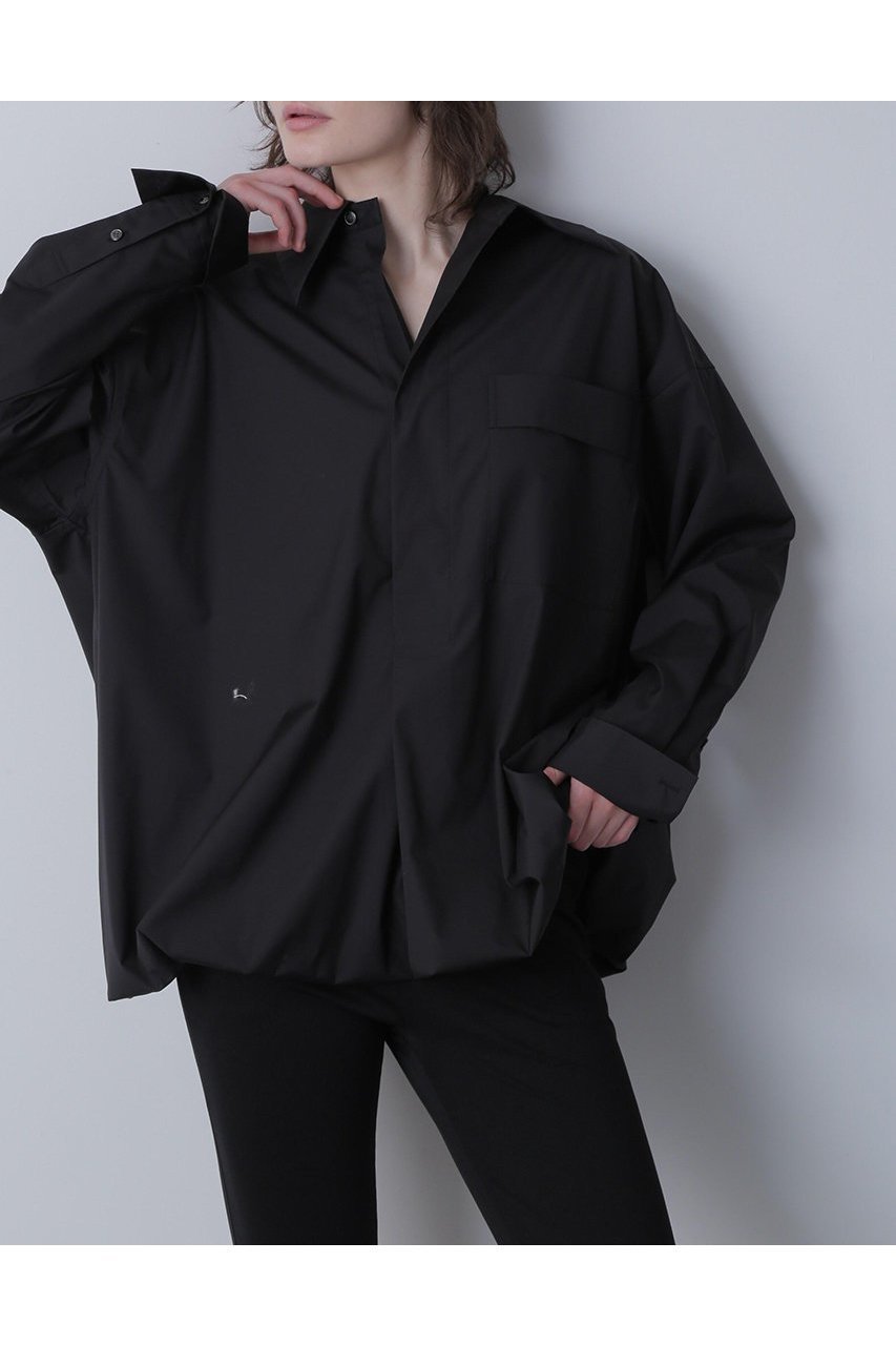 【ヒューエルミュージアム/hueLe Museum】の【STUMBLY】Baloon Silhouette Shirts 人気、トレンドファッション・服の通販 founy(ファニー) 　ファッション　Fashion　レディースファッション　Ladies' Fashion Online　トップス・カットソー　Tops/Tshirt　シャツ/ブラウス　Shirts/Blouses　カフス　Cuffs　スリーブ　Sleeve　ダブル　Double　バルーン　Balloon　ブラウジング　Browsing　ロング　Long　 other-1|ID: prp329100004509134 ipo3291000000031862551
