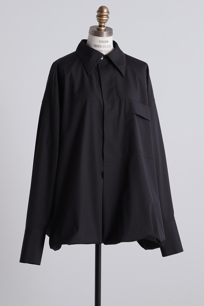 【ヒューエルミュージアム/hueLe Museum】の【STUMBLY】Baloon Silhouette Shirts 人気、トレンドファッション・服の通販 founy(ファニー) 　ファッション　Fashion　レディースファッション　Ladies' Fashion Online　トップス・カットソー　Tops/Tshirt　シャツ/ブラウス　Shirts/Blouses　カフス　Cuffs　スリーブ　Sleeve　ダブル　Double　バルーン　Balloon　ブラウジング　Browsing　ロング　Long　other-2|ID: prp329100004509134 ipo3291000000032272919