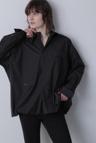 【ヒューエルミュージアム/hueLe Museum】の【STUMBLY】Baloon Silhouette Shirts ブラック|ID:prp329100004509134