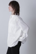 【ヒューエルミュージアム/hueLe Museum】の【STUMBLY】Baloon Silhouette Shirts ホワイト|ID:prp329100004509134