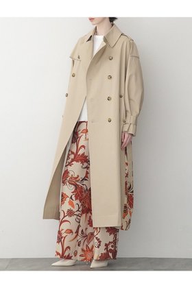 【ヒューエルミュージアム/hueLe Museum】の【STUMBLY】Back Printed Trench Coat 人気、トレンドファッション・服の通販 founy(ファニー) ファッション Fashion レディースファッション WOMEN アウター Coat Outerwear コート Coats トレンチコート Trench Coats クラシック Classic スタンダード Standard バランス Balance ビッグ Big プリント Print リメイク Remake ロング Long |ID:prp329100004509135