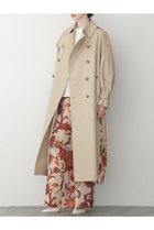 【ヒューエルミュージアム/hueLe Museum】の【STUMBLY】Back Printed Trench Coat ベージュ|ID:prp329100004509135